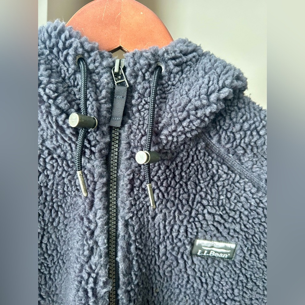 LL Bean Mountain Pile Fleece coat